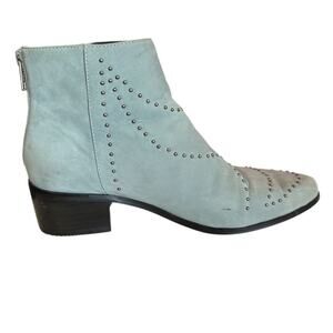 Grey City Women's Wendy Studded Ankle Boots Gray Size 6.5